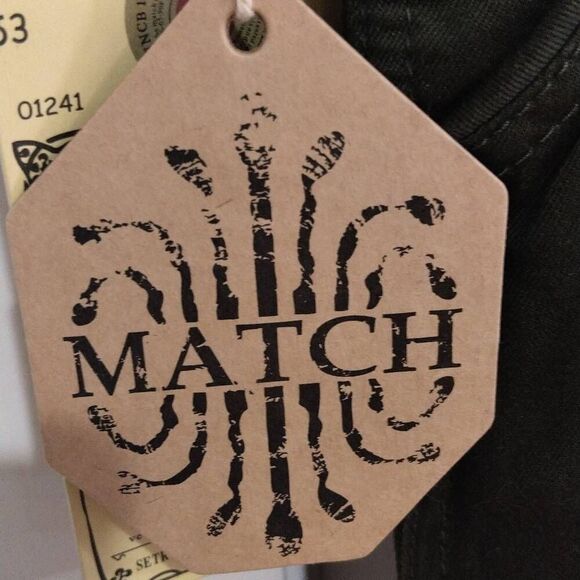 Match & Stick Men's Pants, Dark Green, Size 40x32 NWT - Picture 10 of 13